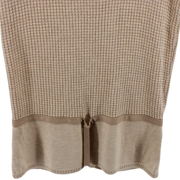 Sigrid Olsen Knit Granola Girl Cottagecore Coastal Tank Silk Cashmere Blend SP - Picture 4 of 9